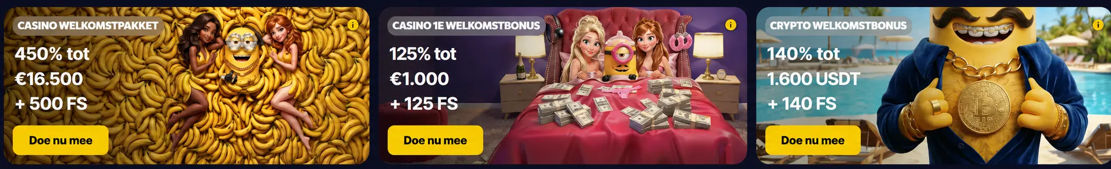 Bananzia Casino bonus